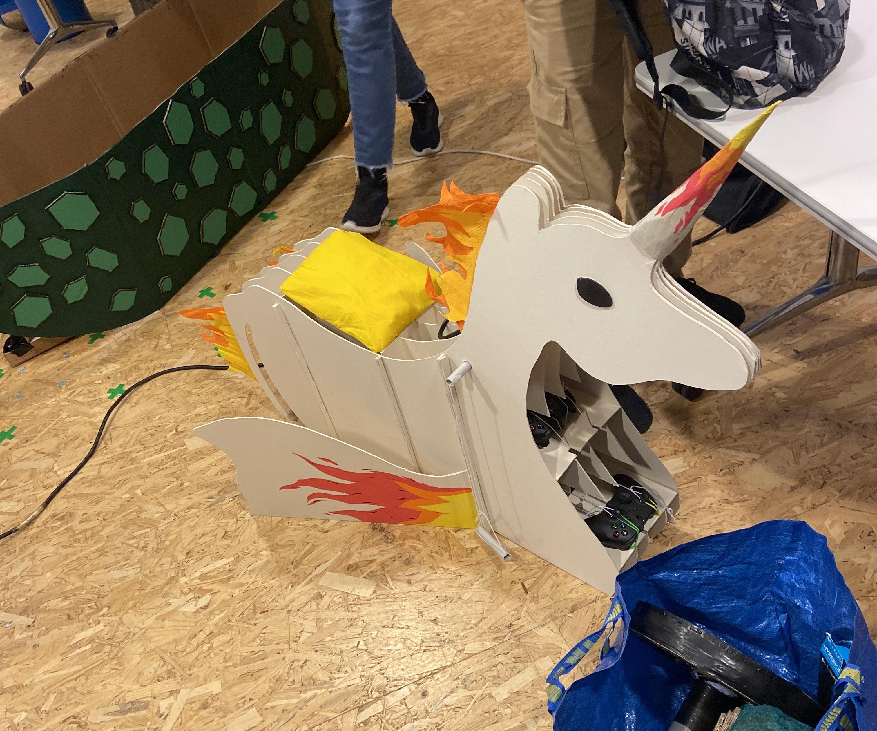 DIY Horse-Shaped Game Controller for Attack of the Bric-a-Brac