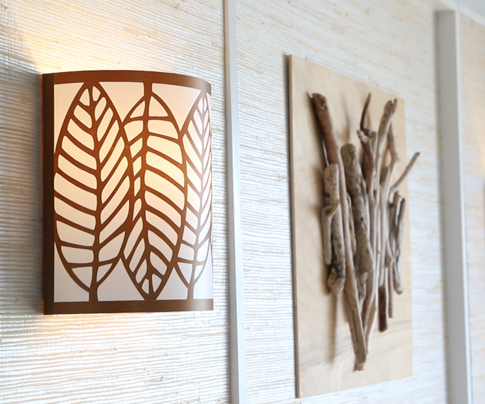 DIY Plug-in Wall Sconce With Interchangeable Shades
