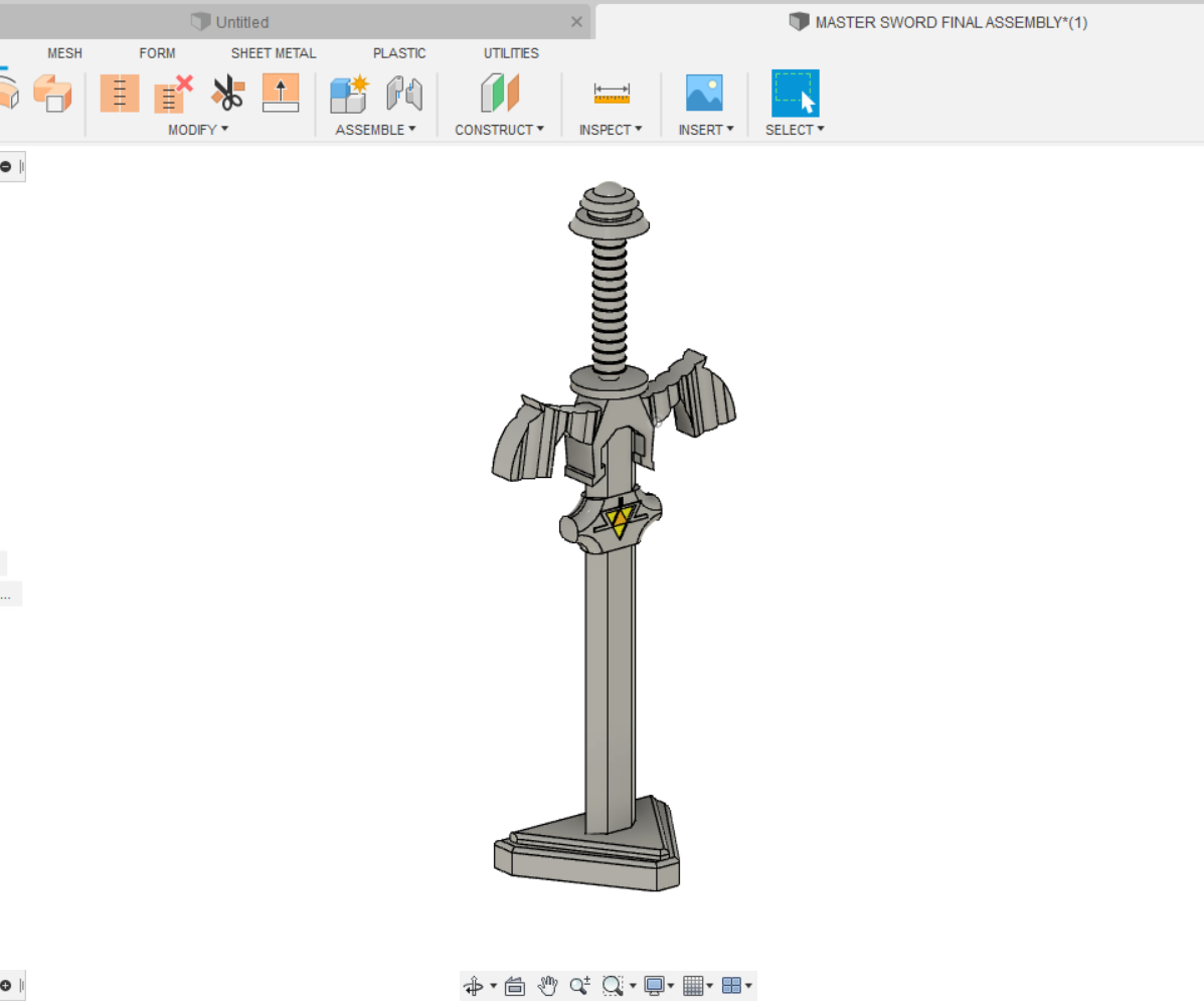 Master Sword From Video Game - Legend of Zelda Breath of the Wild