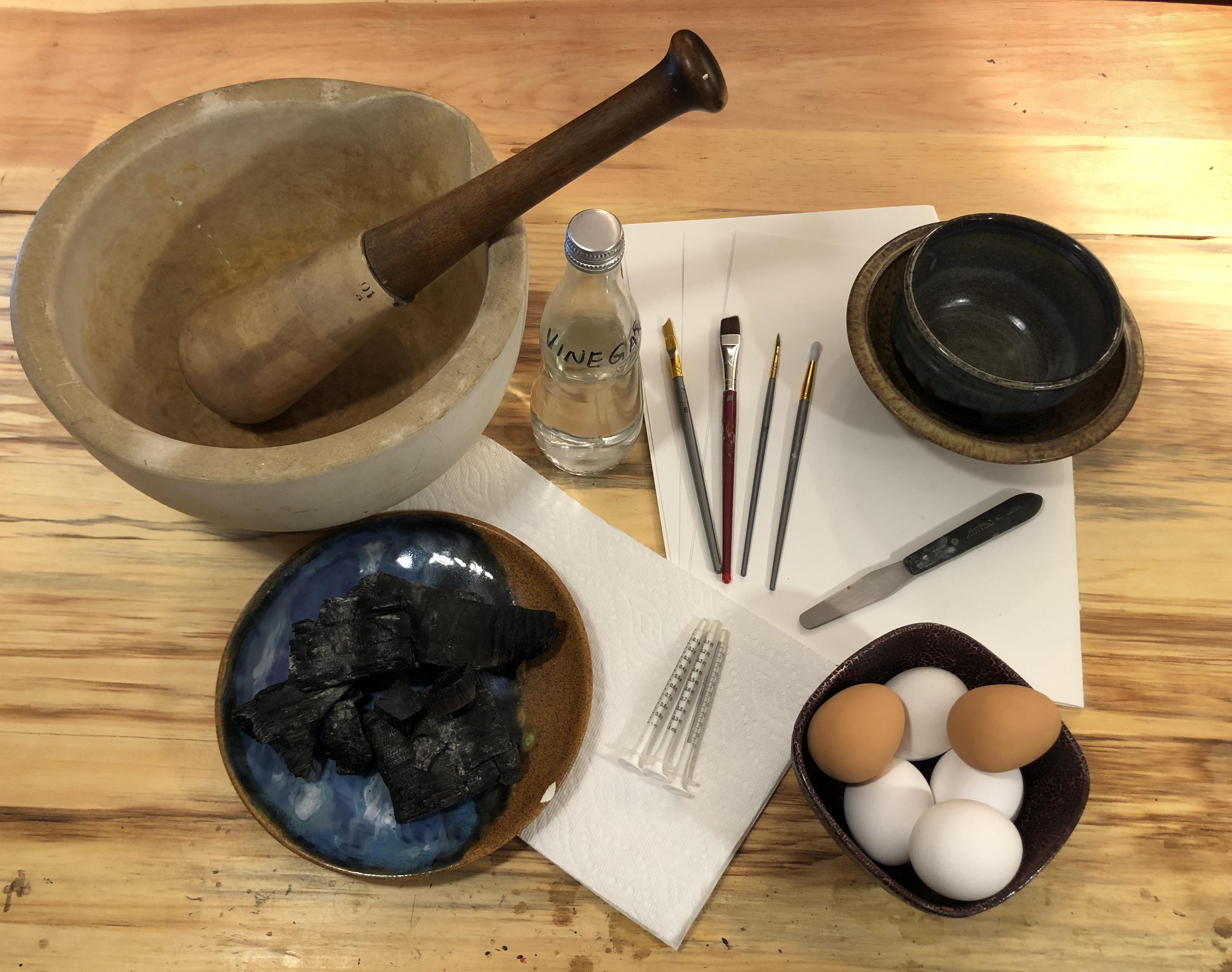 Egg Tempera: Medieval Egg Paint