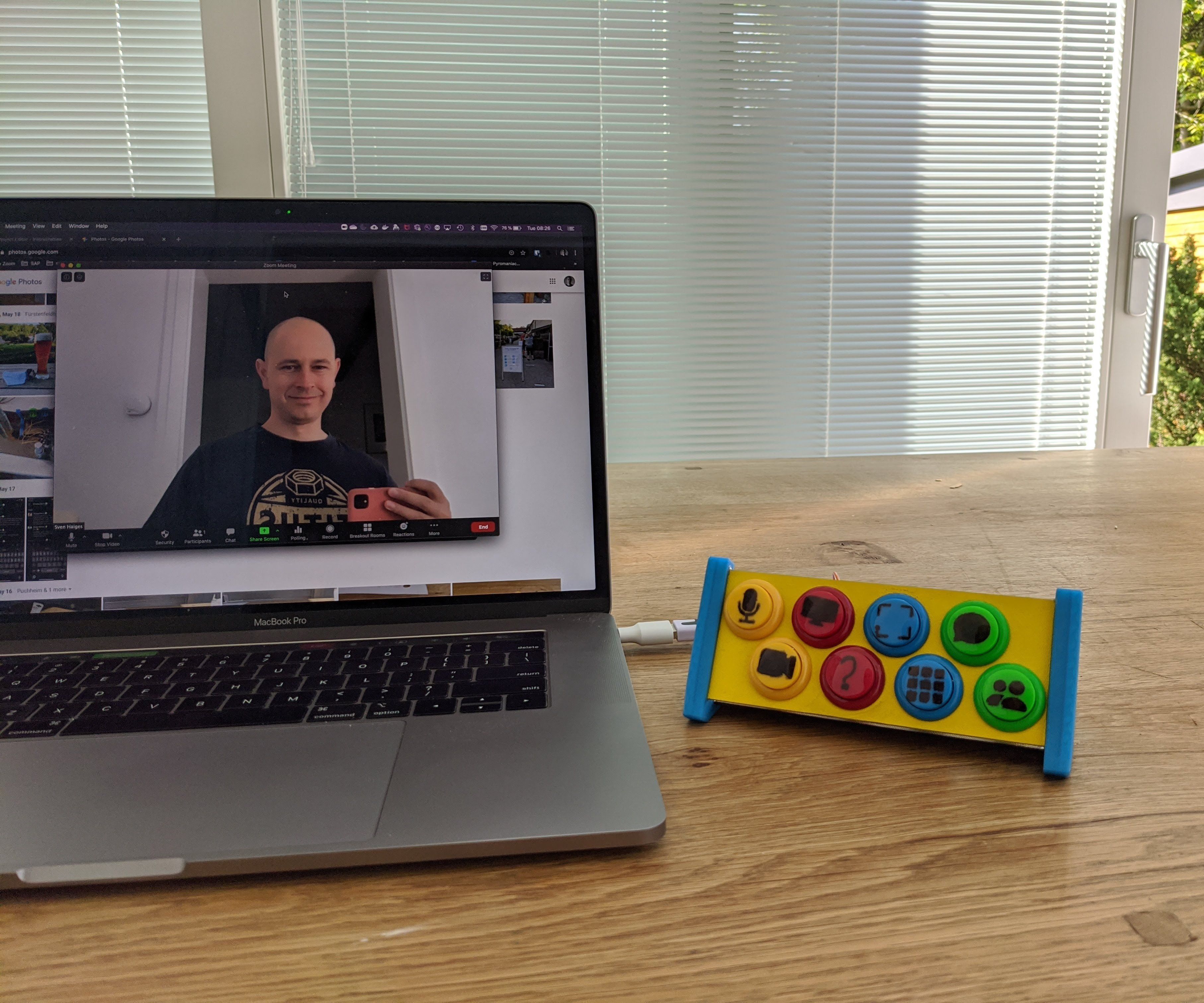 DIY Video-conferencing MacroBoard