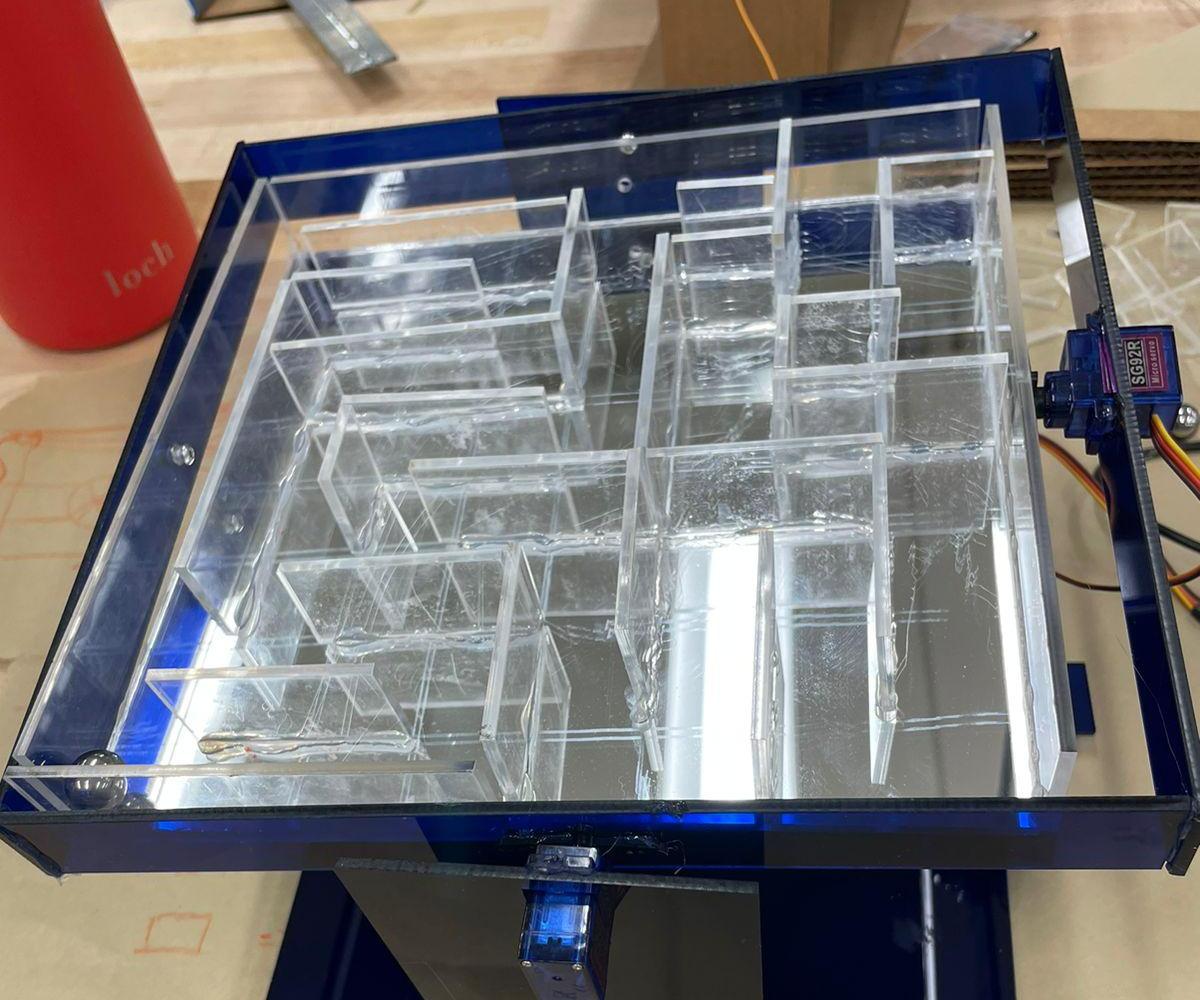 Steel Ball Run Maze With Illusions