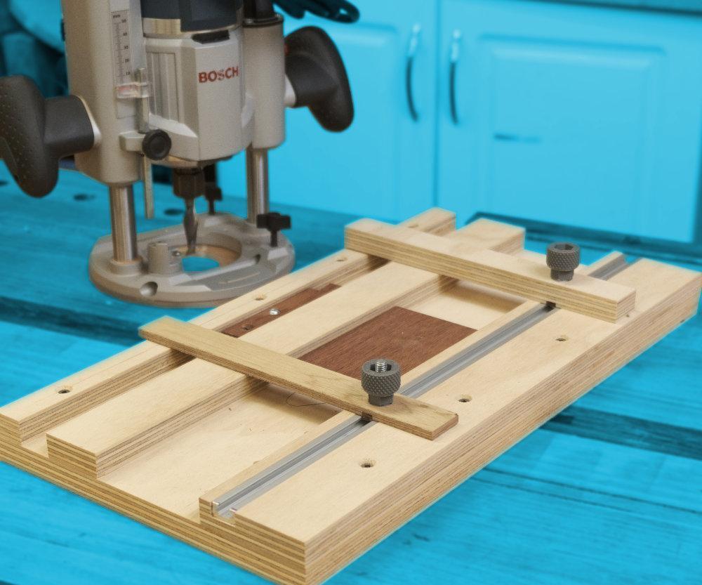 Small Parts Routing Jig