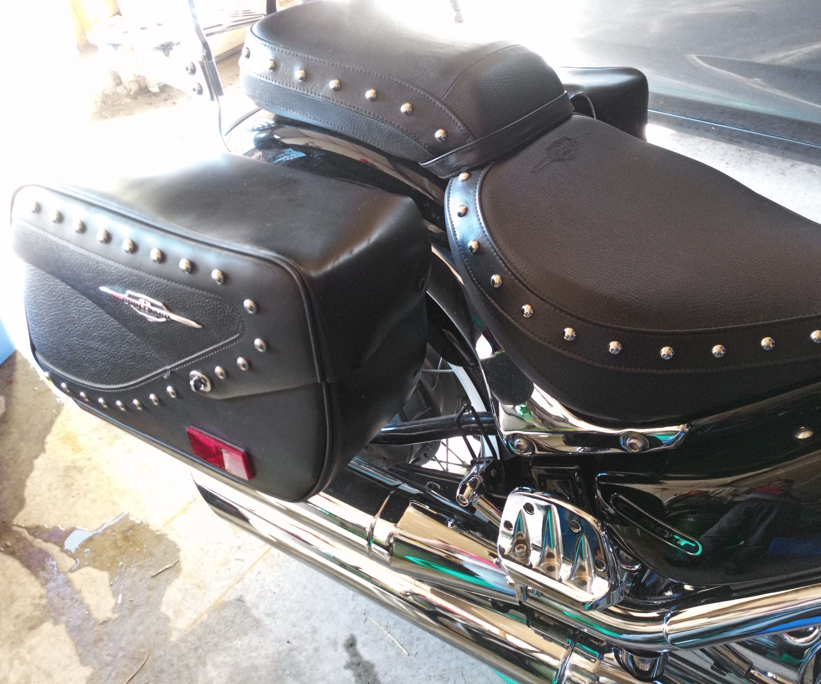 Quick Release for Motorcycle Saddle Bags