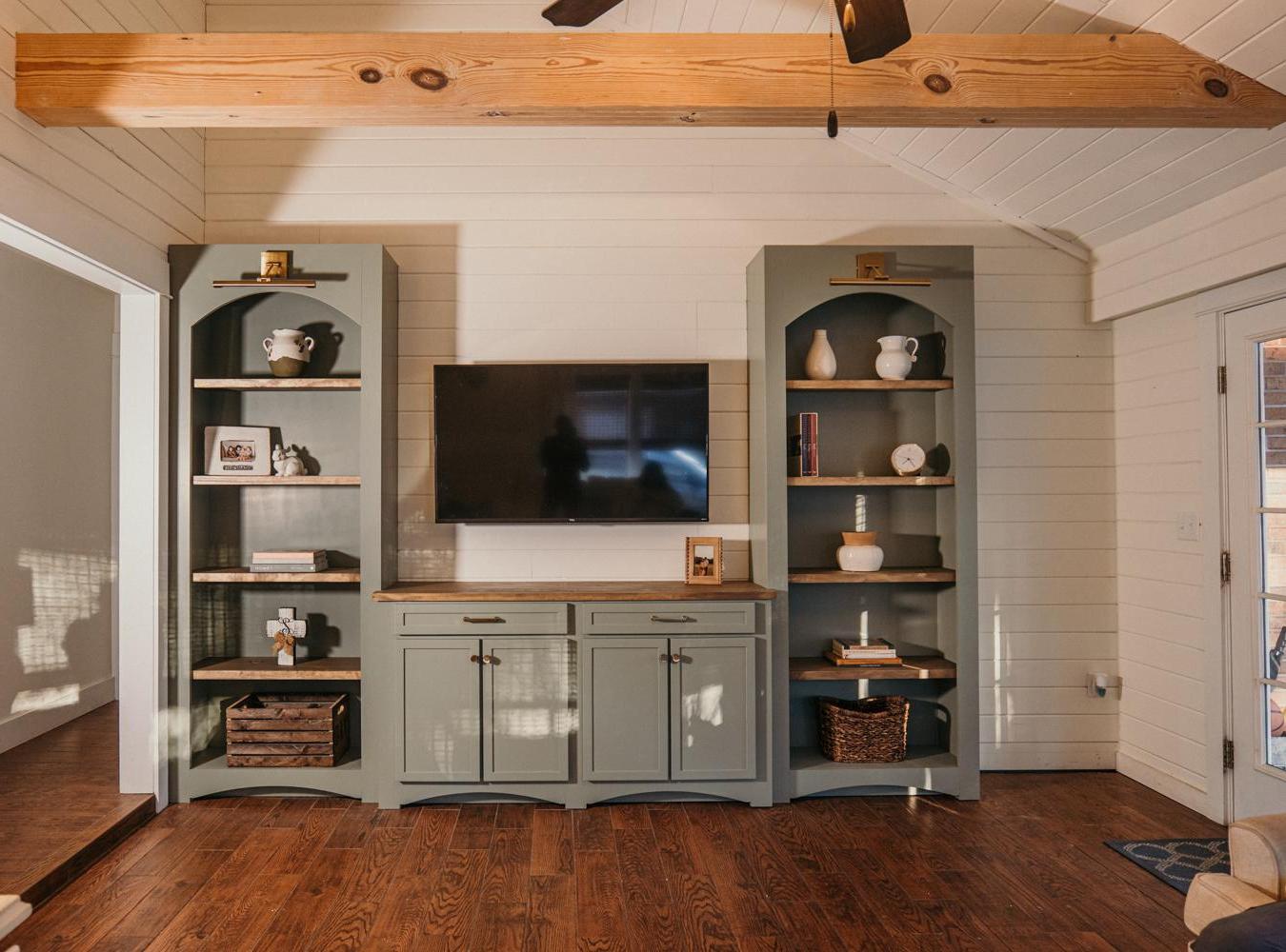 Modern Farmhouse Entertainment Center