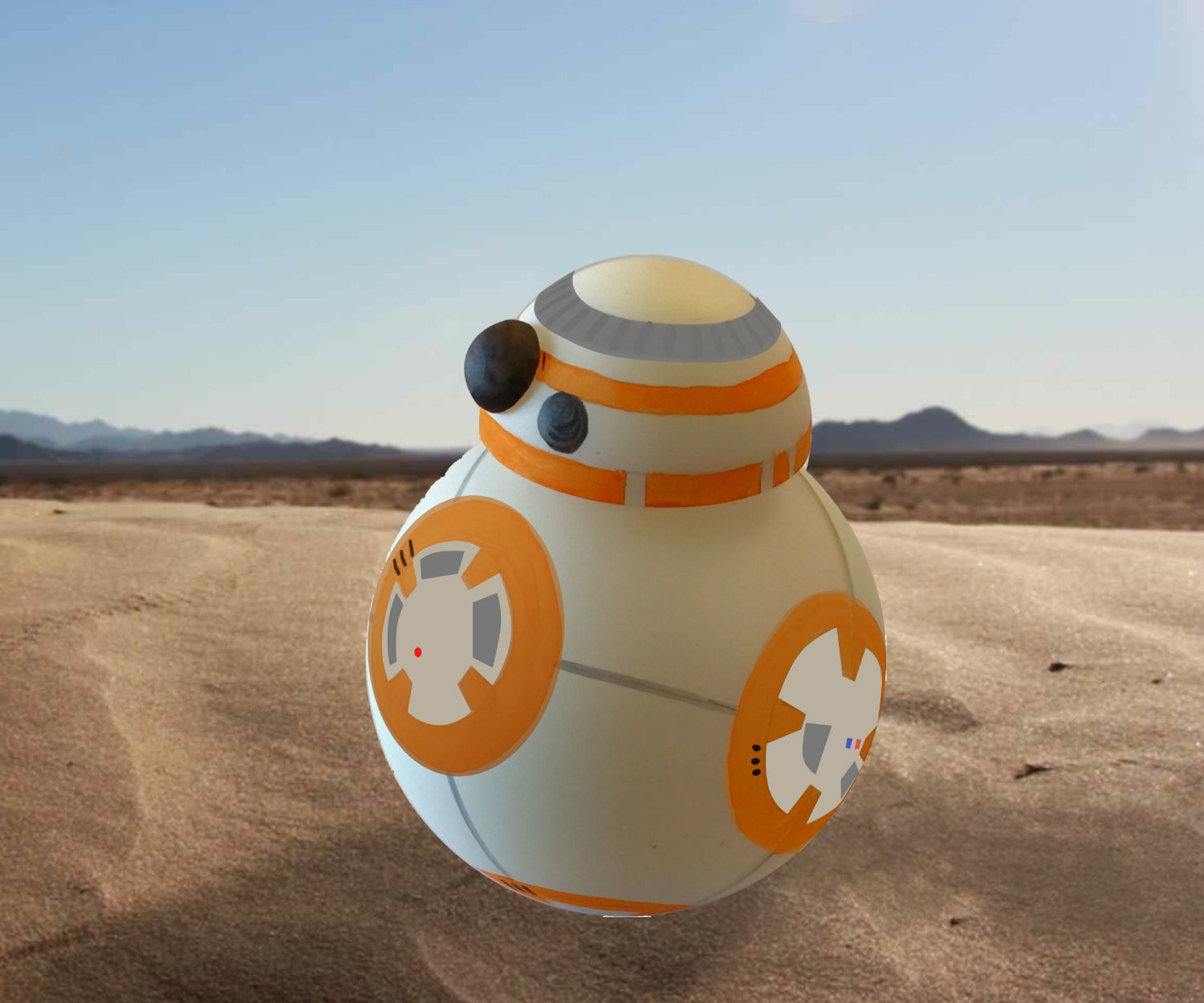 BB8 Model With Moving Parts!