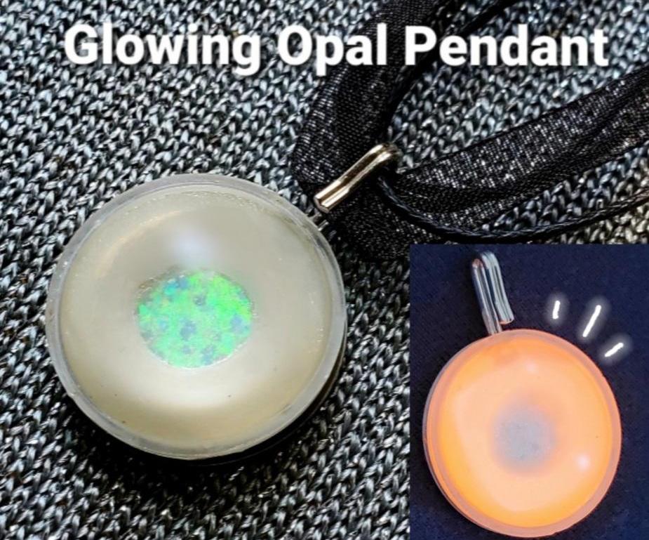Glowing Opal Pendant 