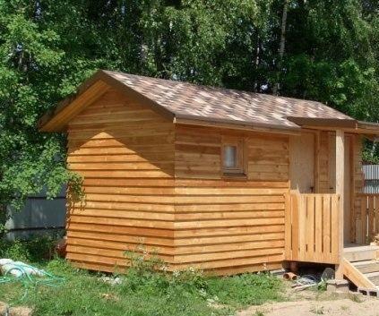 DIY Small House on a Summer Cottage