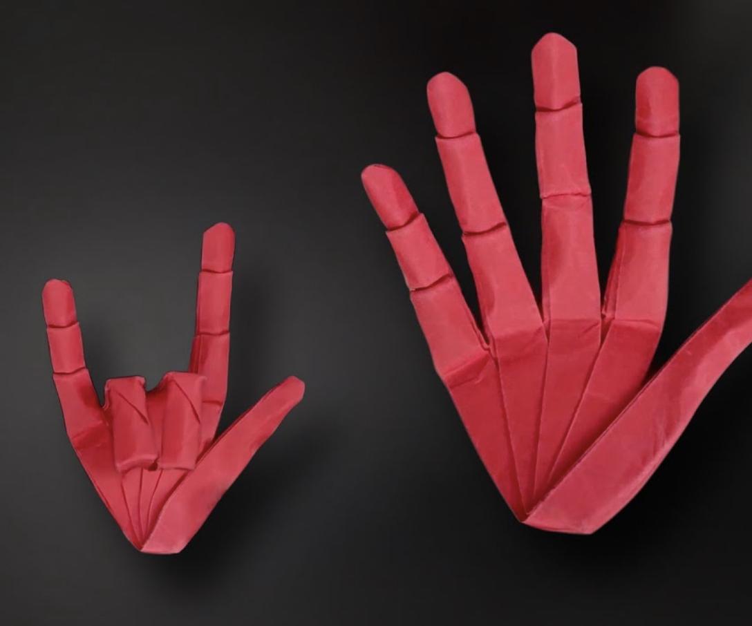 Learn ASL Through ORIGAMI 