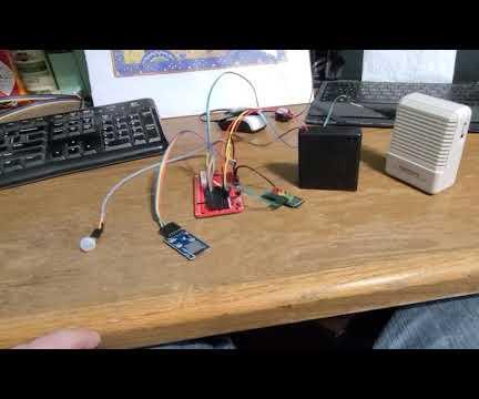 AVR ATmega328p Arduino Halloween Sound Effects Prototype