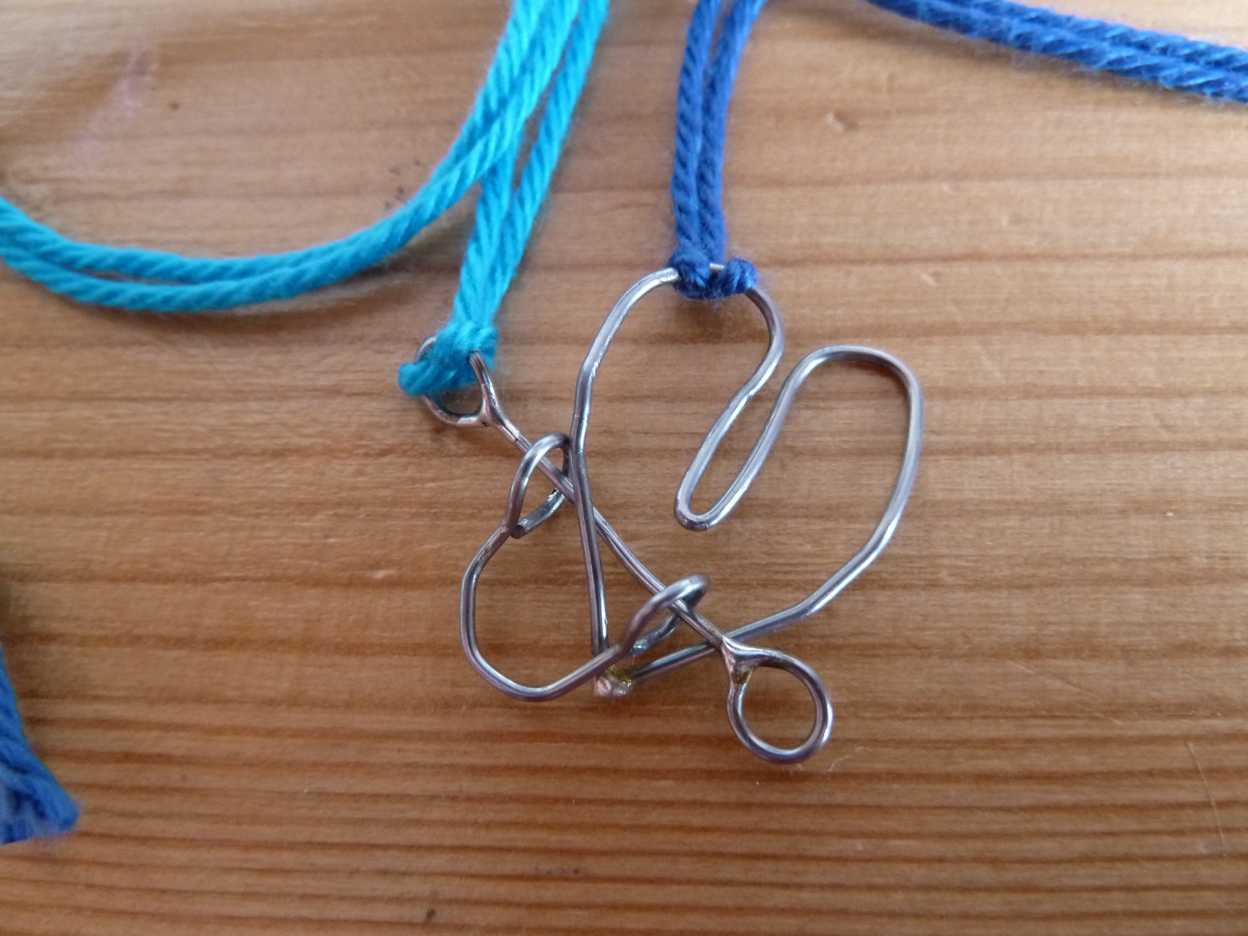 Metal Puzzle Friendship Necklace