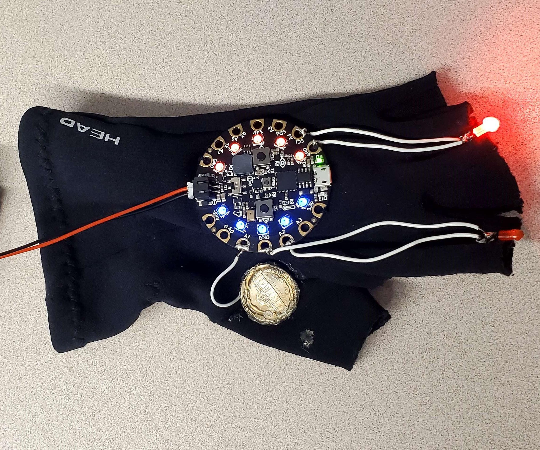 Half-Life Alyx Inspired Ammo Counter Glove for Nerf Gun Wars