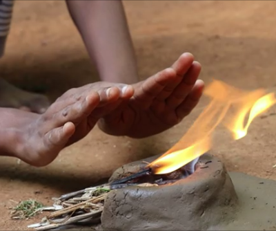 How to Make Small Clay Firewood Stove to Stay Warm This Winter