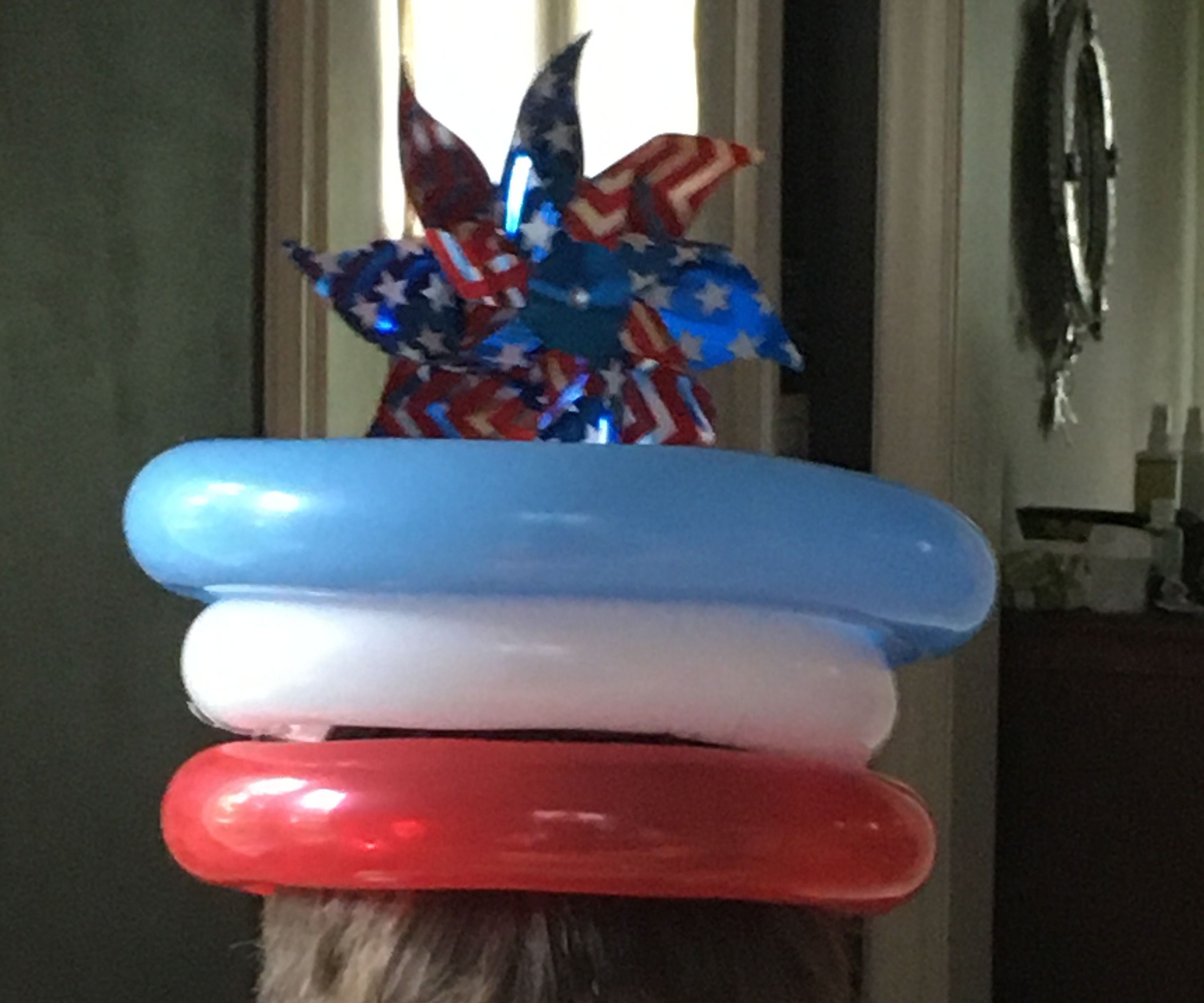 4th of July Balloon Hat 