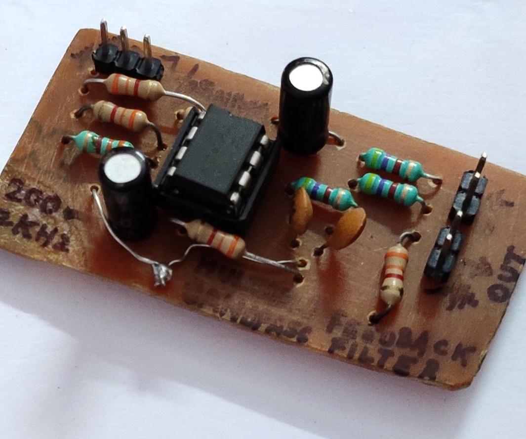 Multiple Feedback Bandpass Filter for Woofer