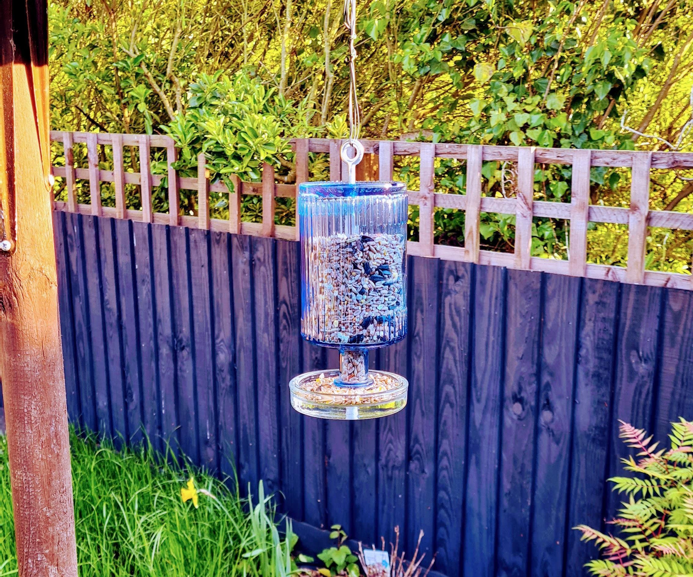 Self Dispensing Bird Seed Feeder (plastic free!)