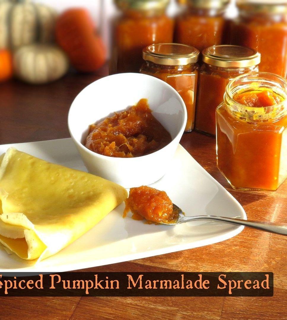 Spiced Pumpkin Marmalade Spread