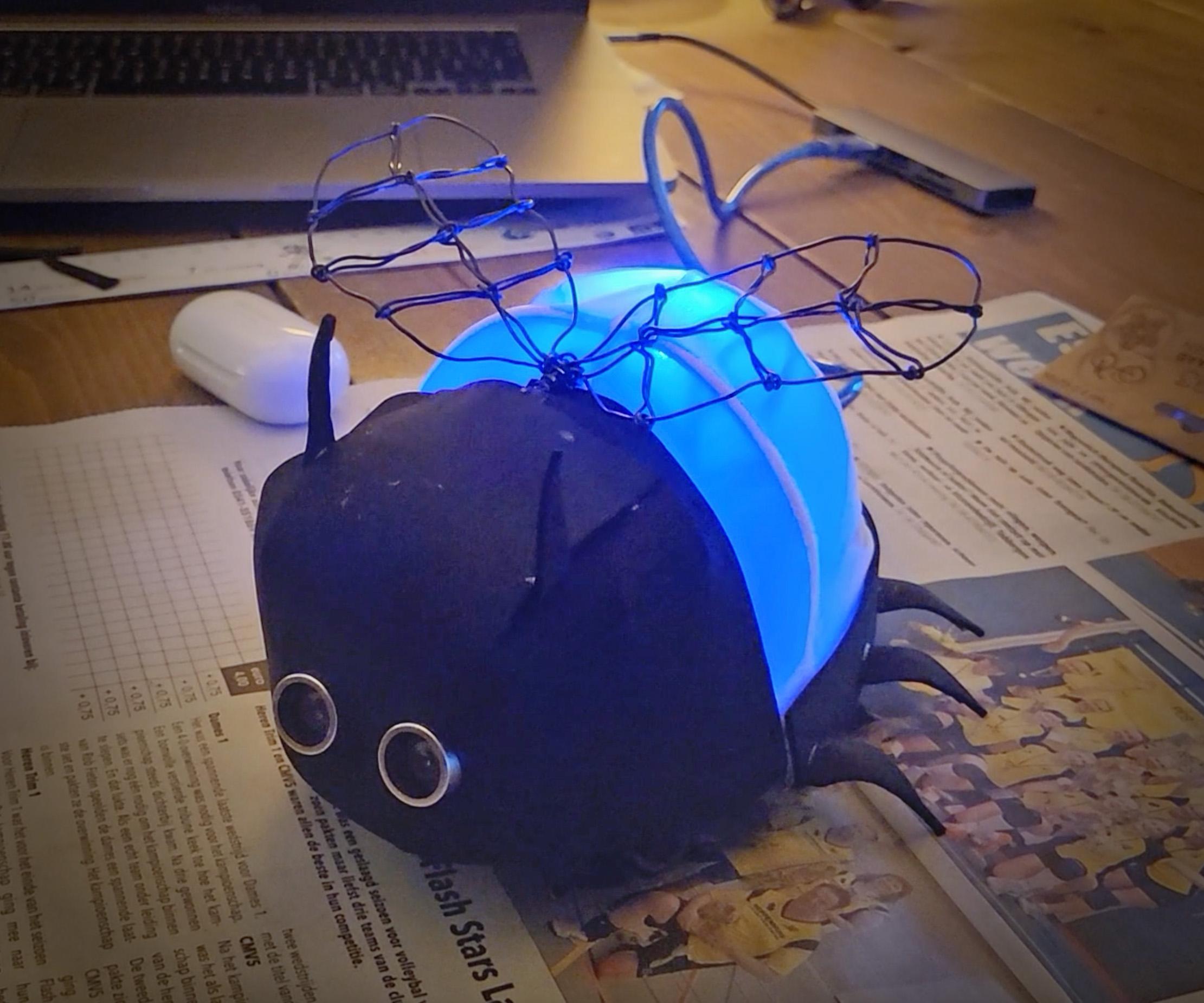 Making a "angry" Fire Fly With Arduino
