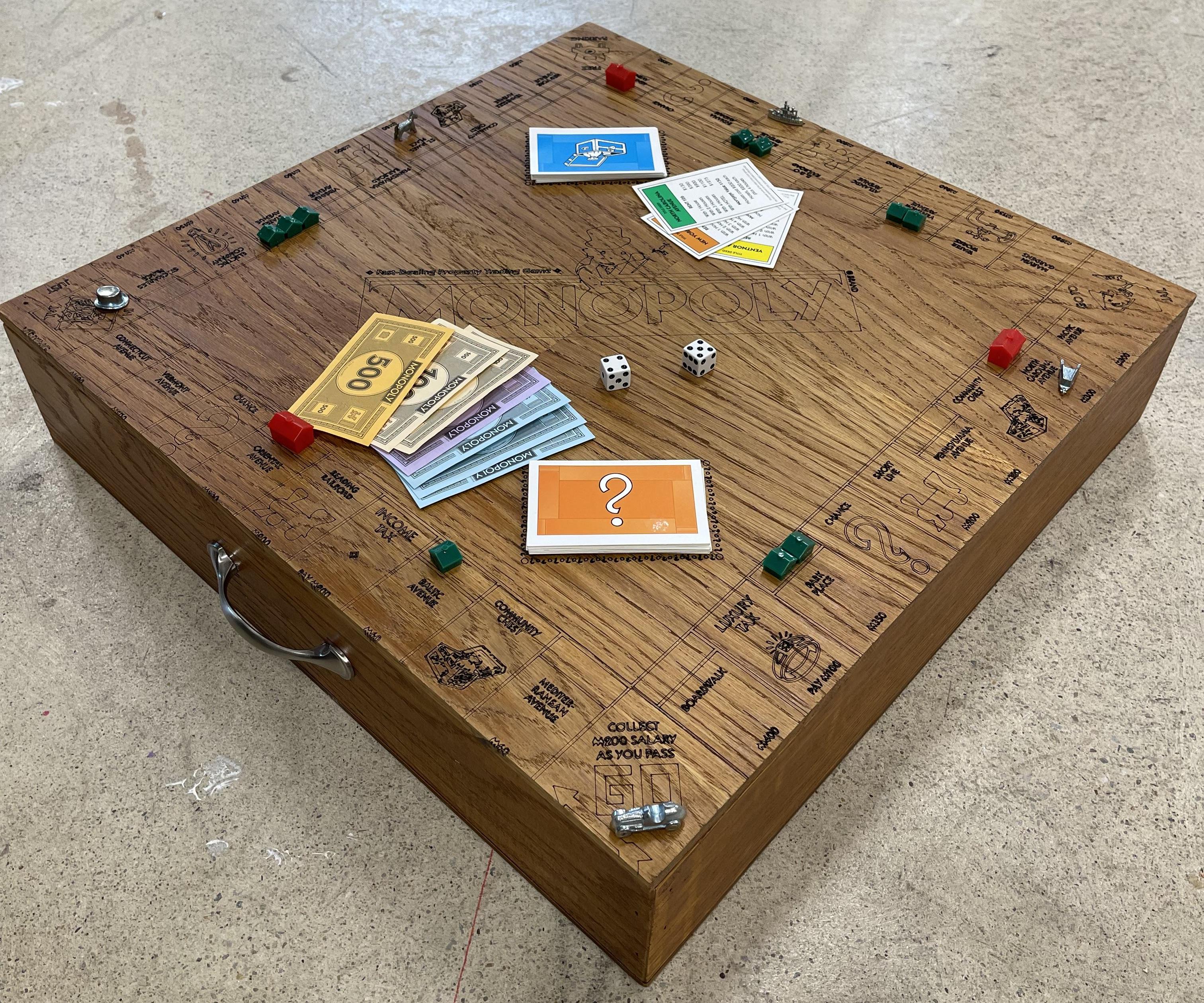 Oak Monopoly Board