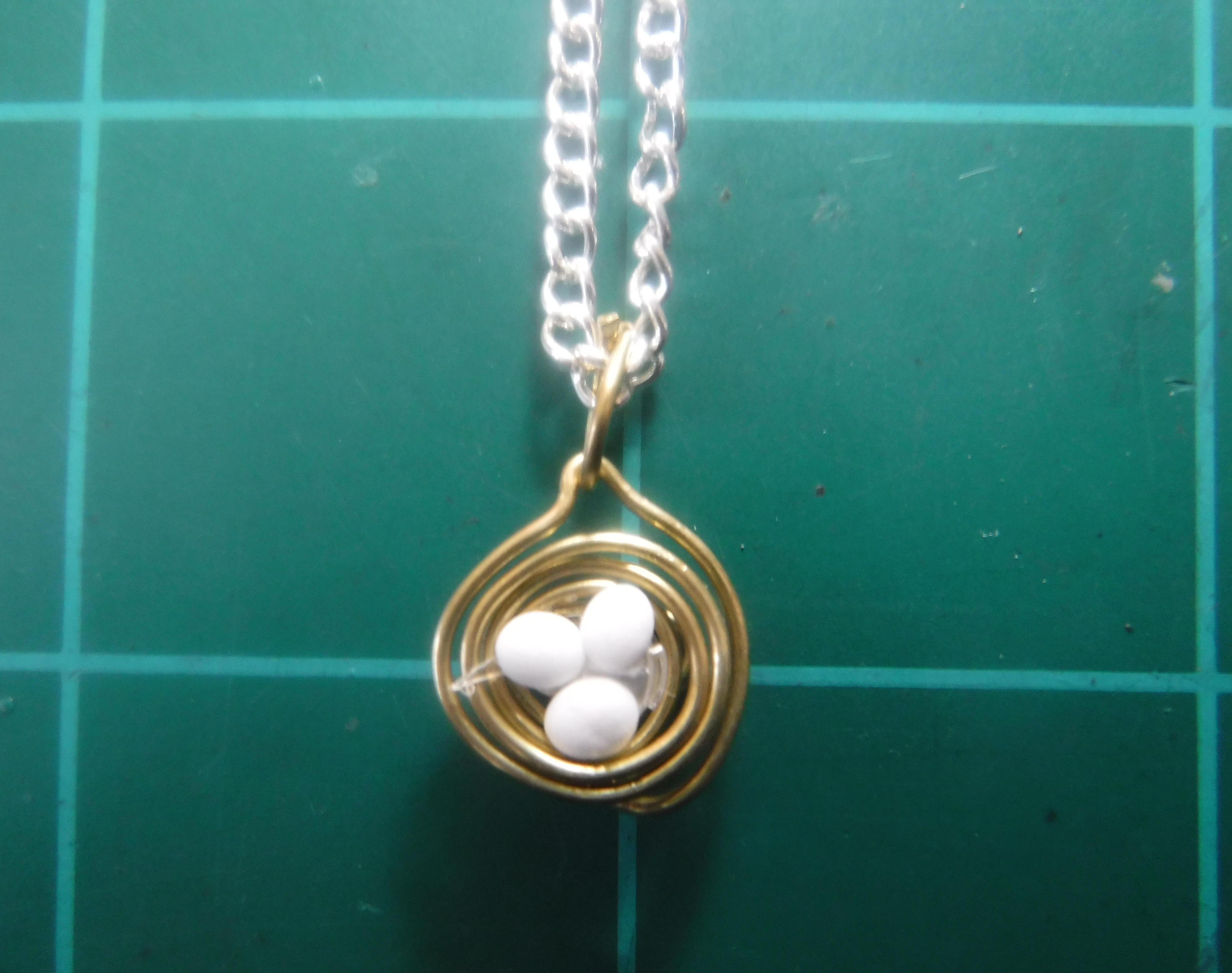 Bird Nest Necklace