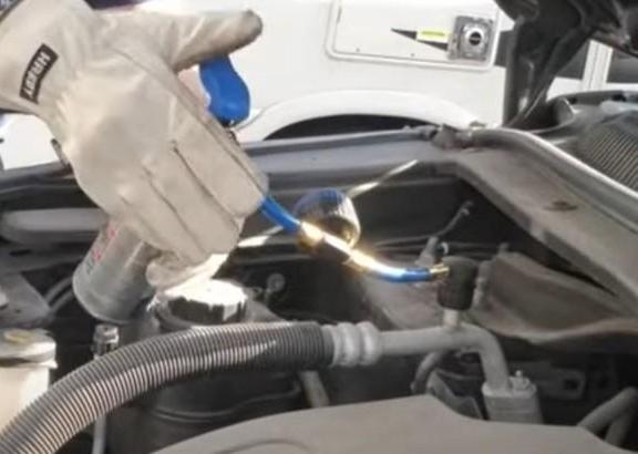 Recharging Your AC Is Easy Here Is a Ford Explorer and How We Did It! the Process Is Similar on All Cars and Trucks Save Money Doing Your Own Work