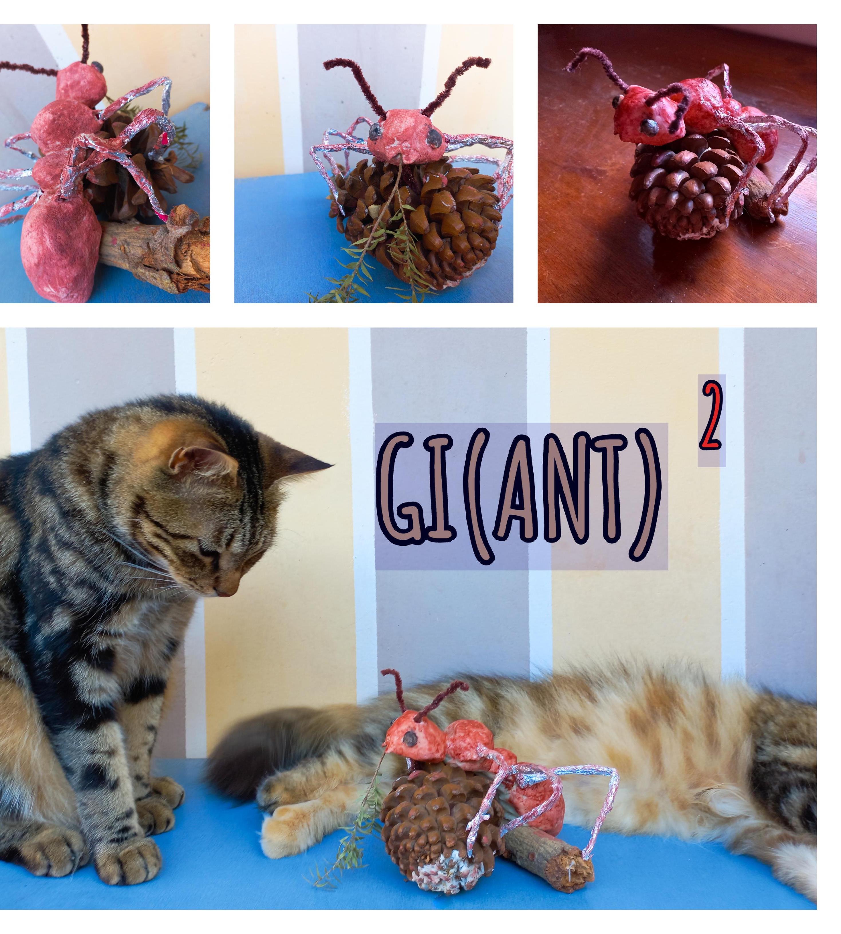 Giant Ant With Salt Dough