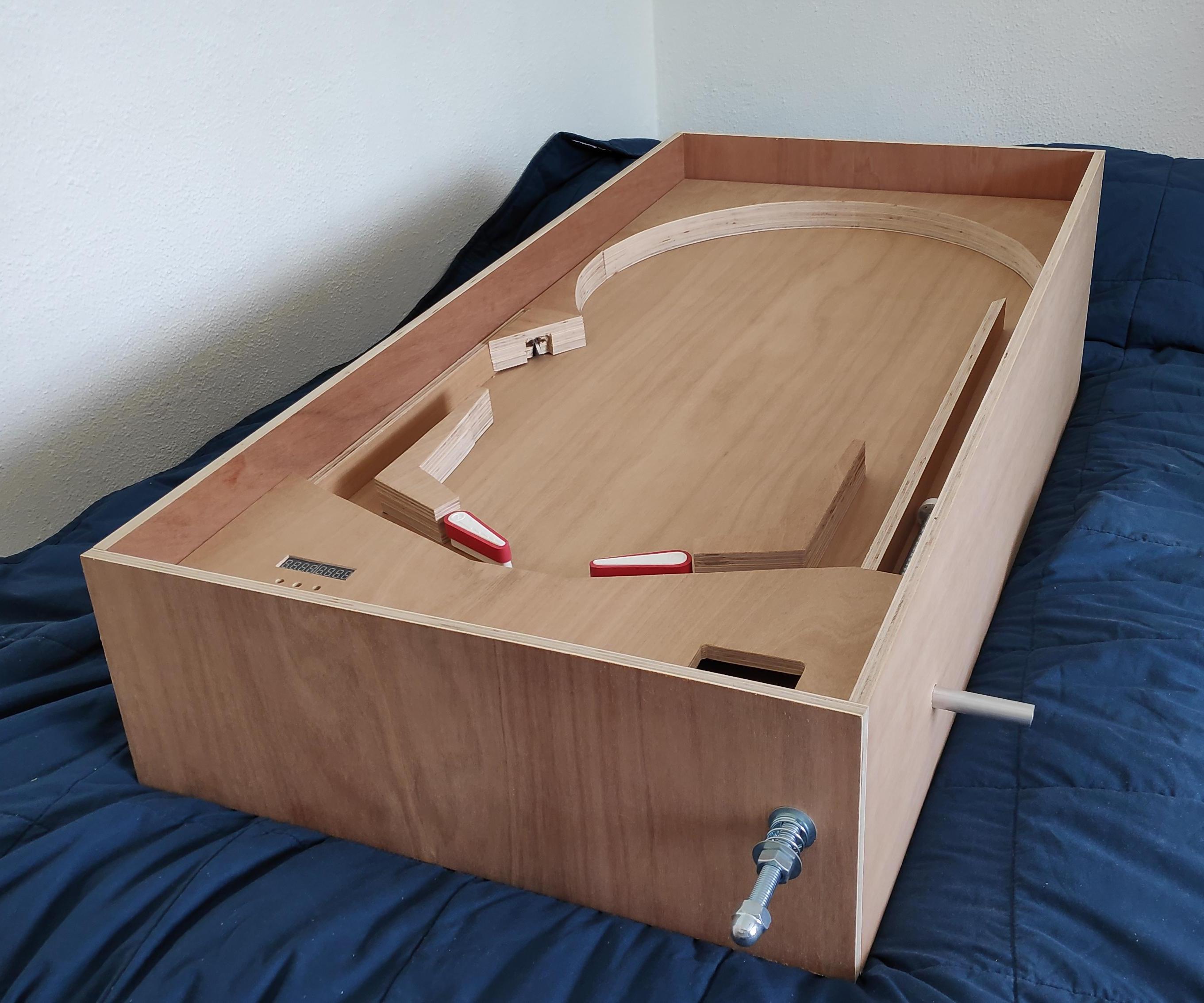 Arduino Wooden Pinball Machine