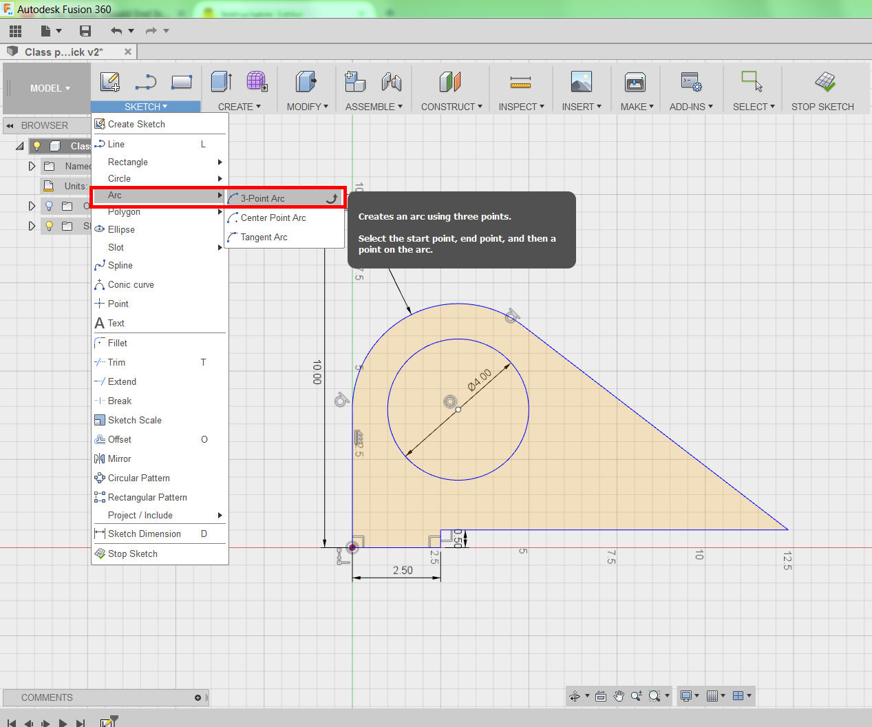 Constraints and Extruding