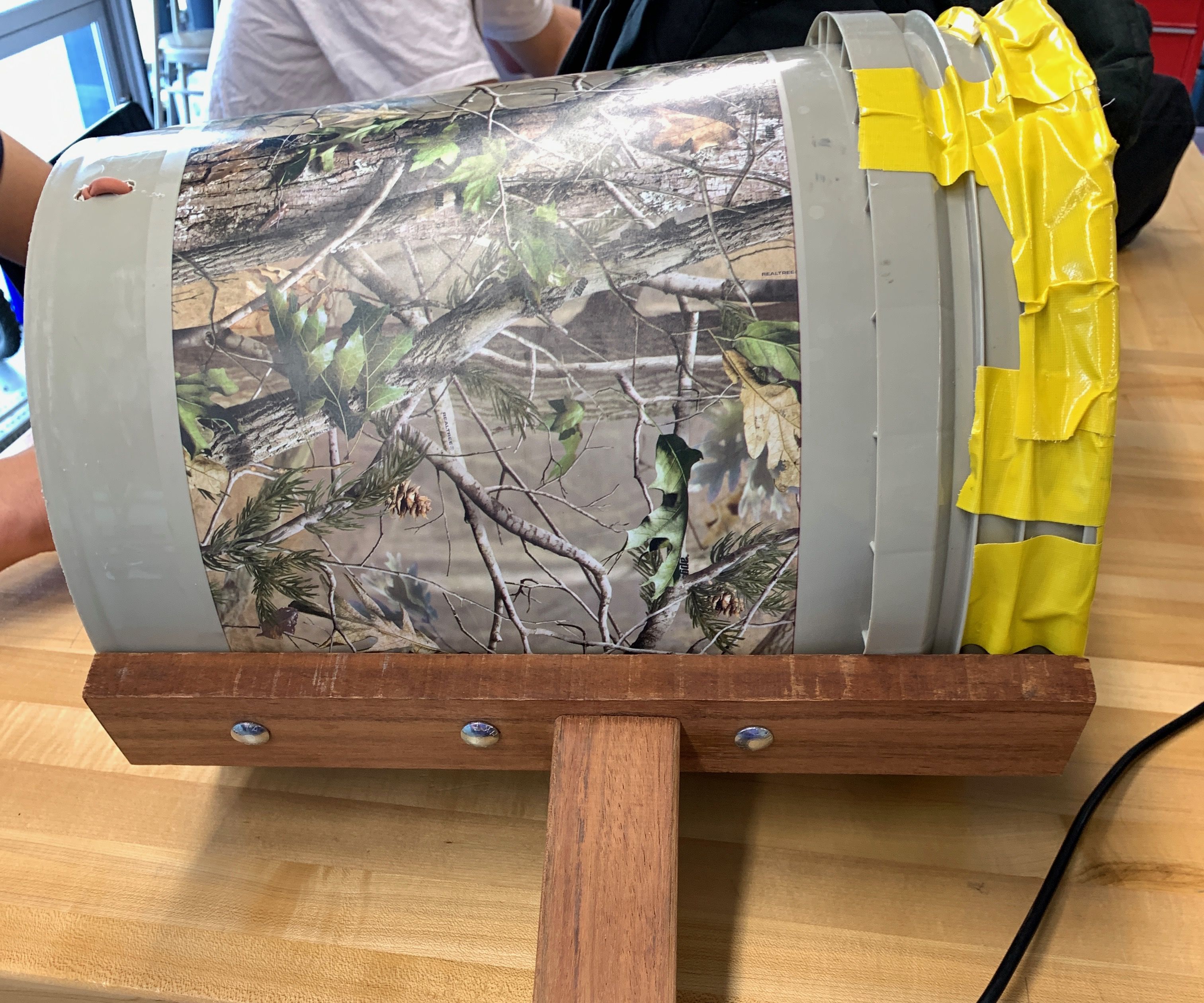 Colorful Smoke Vortex Ring