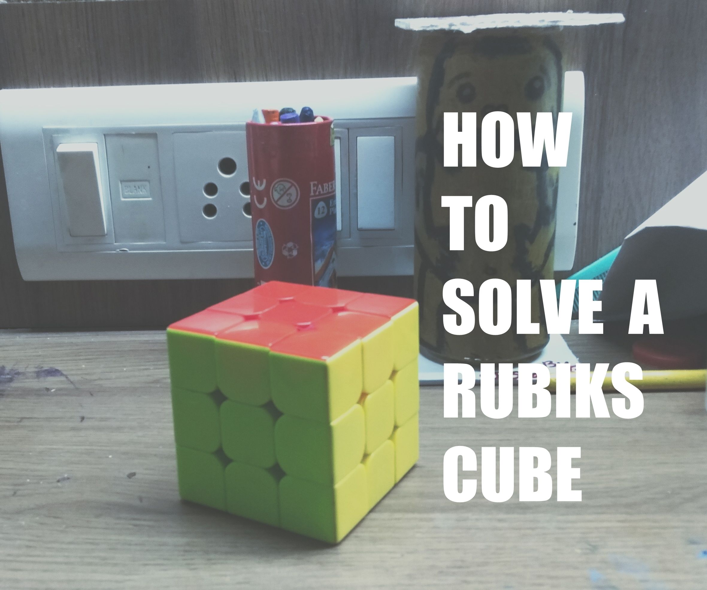 Solve a RUBIK'S CUBE! (The Easy Way)