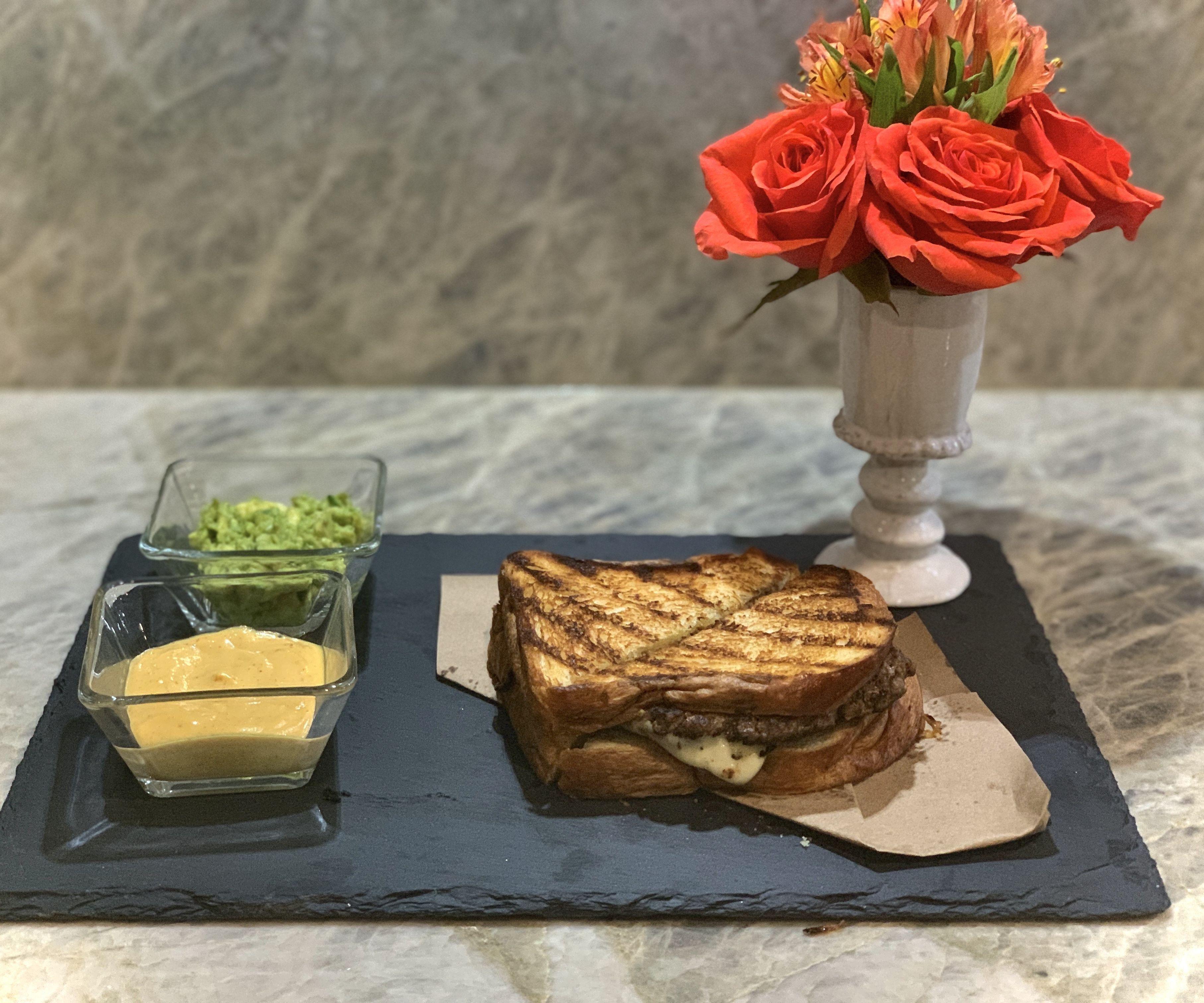 Grilled Cheesy Patty Melt Sandwich Recipe