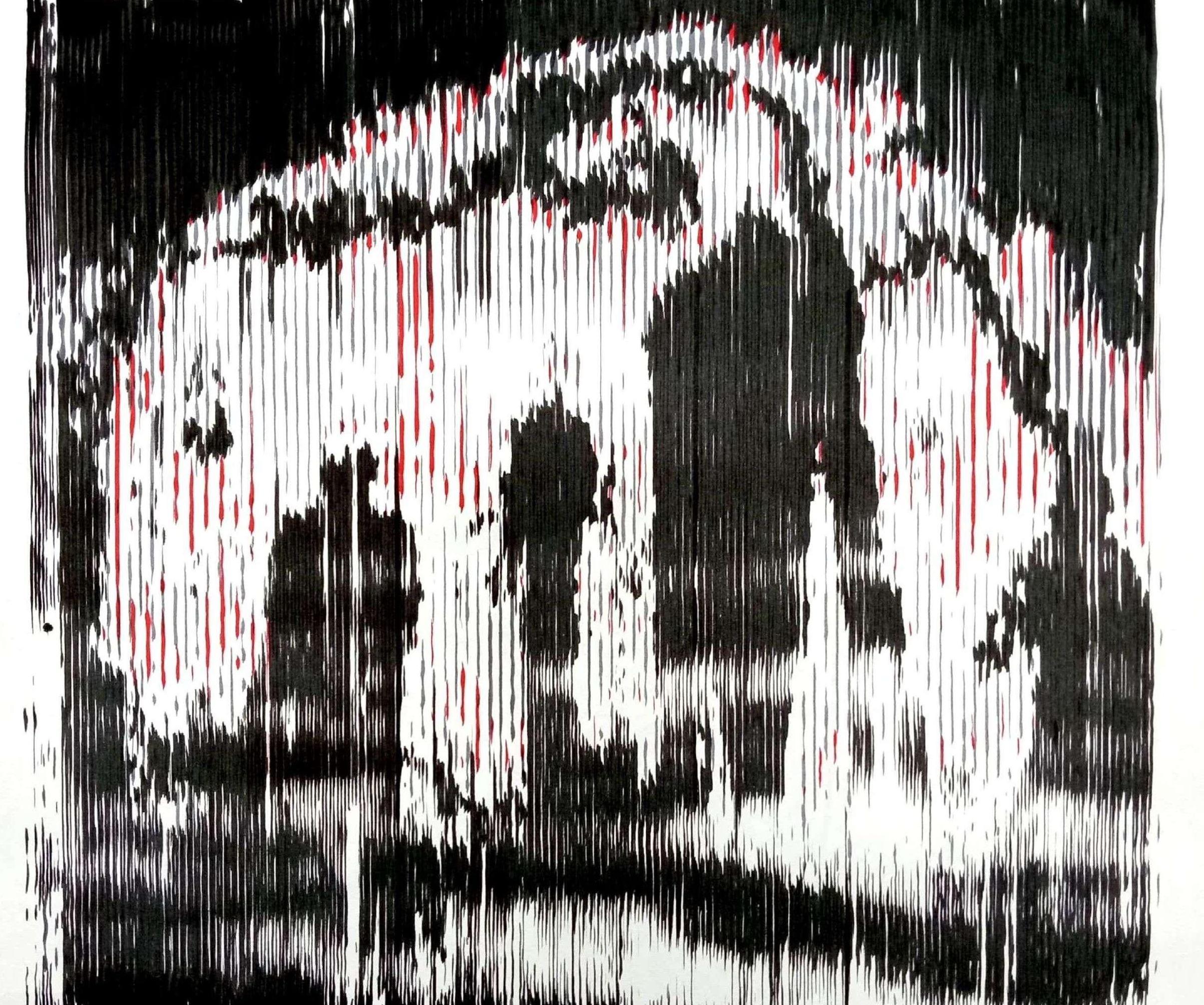 Using Robot to Draw an Image Generated From AI Midjourney