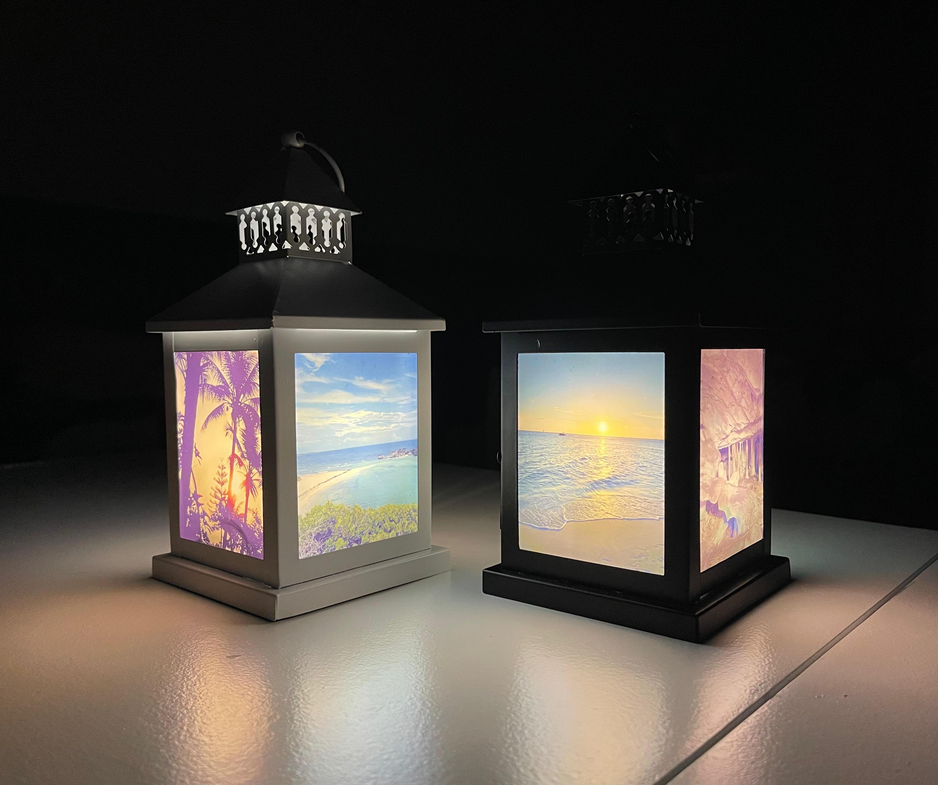 Make Waterslide Photo Lanterns!