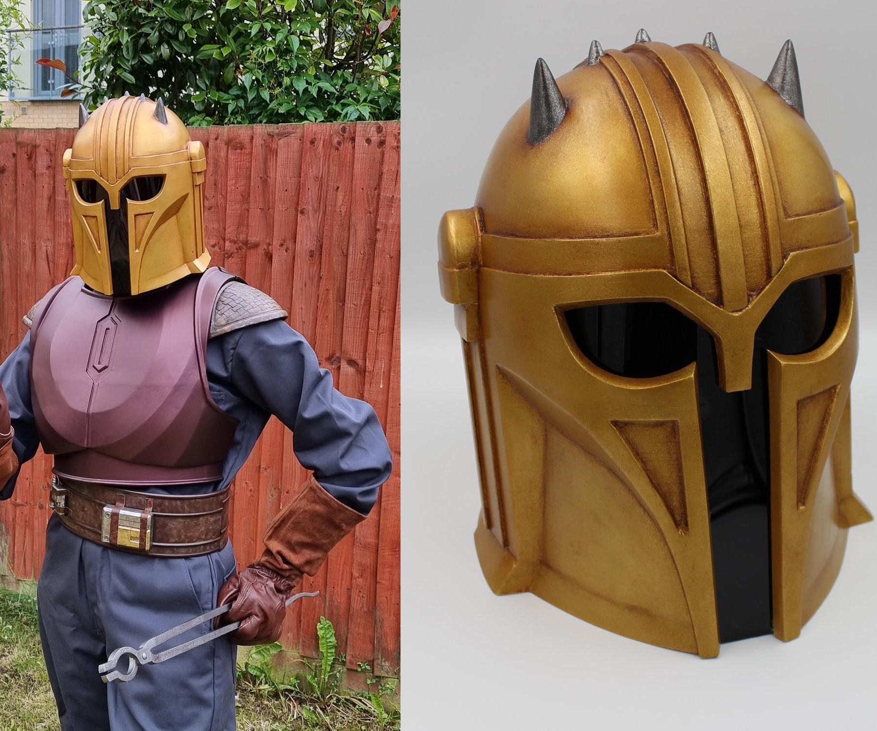 3D Printed Armor for the Armorer (Mandalorian) Cosplay Tutorial