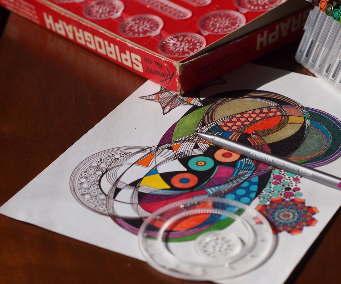 Spirograph Art Cards