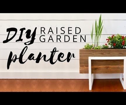 DIY Raised Planter Box