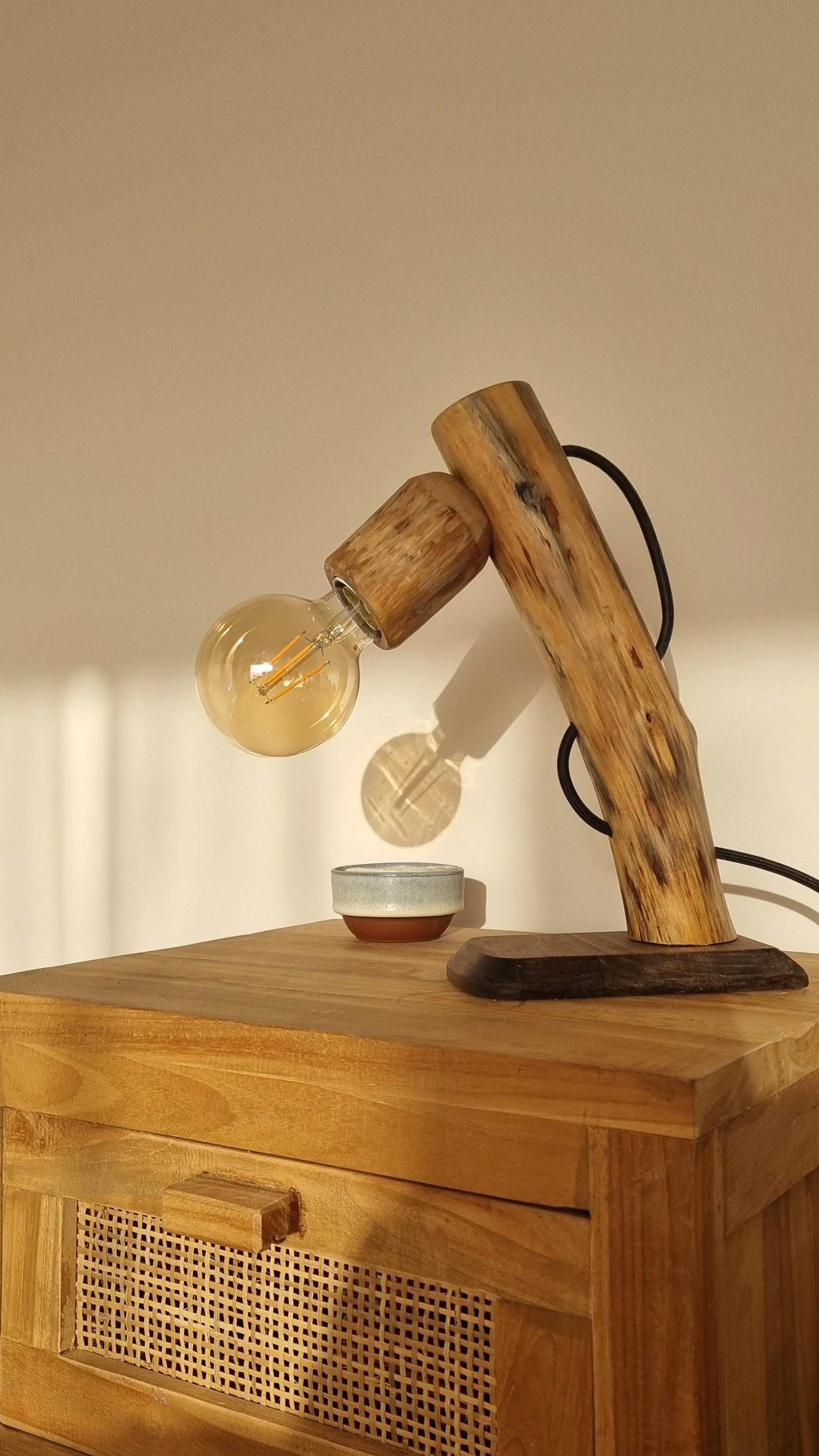 Wooden Lamp
