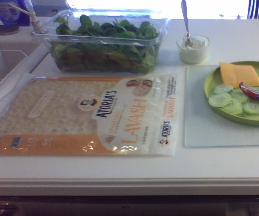 Pinwheels, Your Mini Salads.