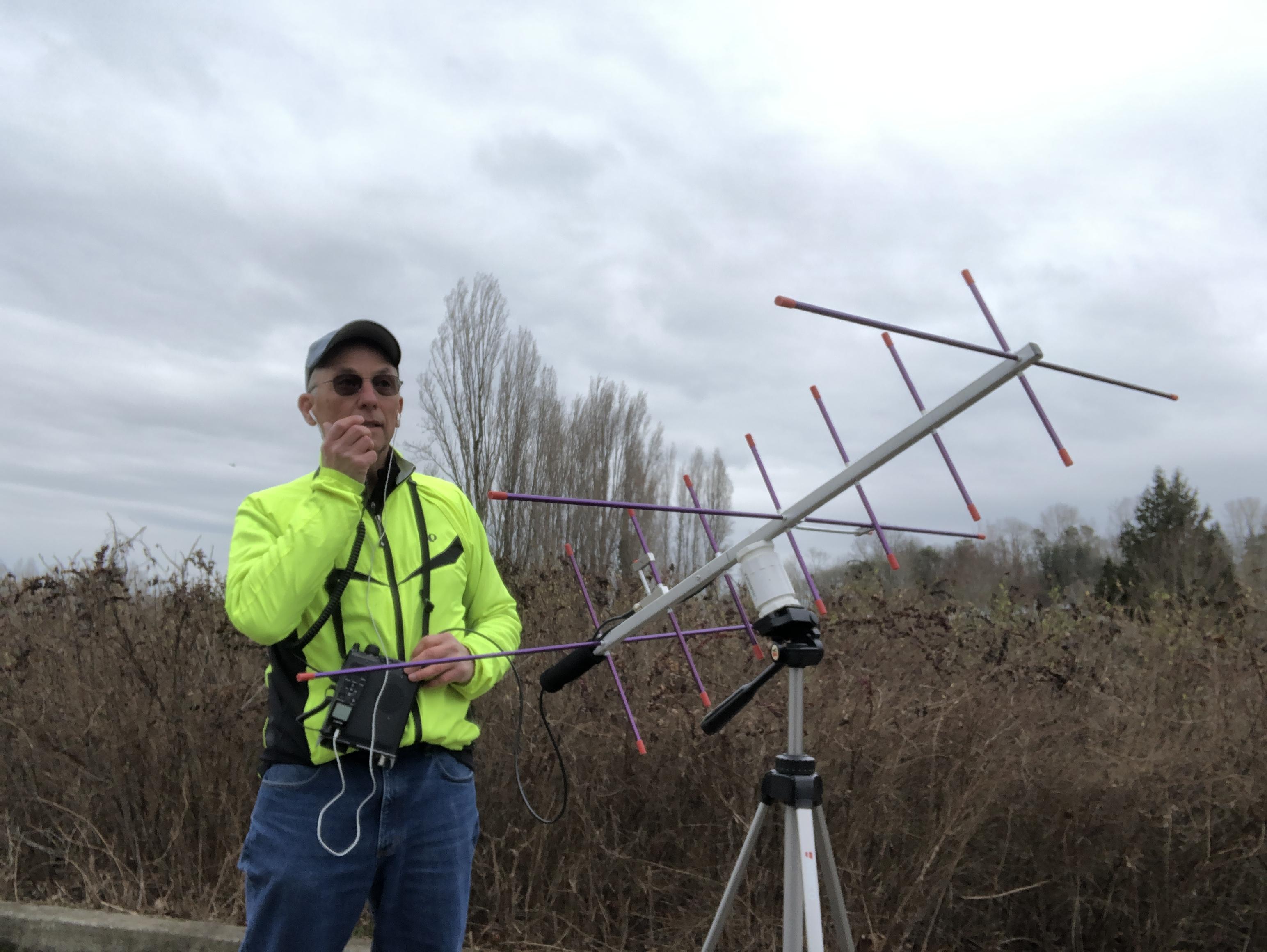 Equatorial Adapter for a Ham Satellite Antenna