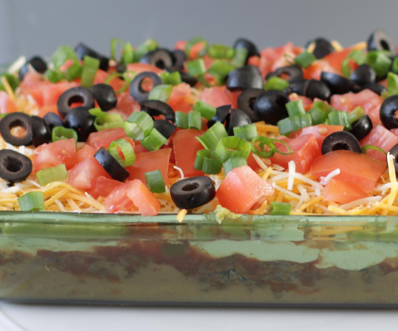 Simple 7 Layer Dip