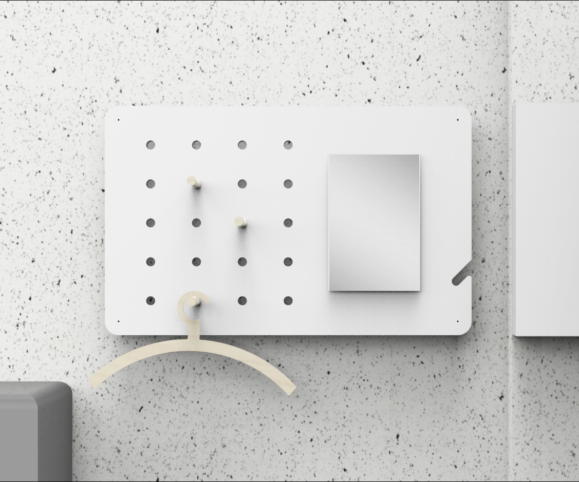 Pegbo - Customized Apartment Wardrobe Pegboard