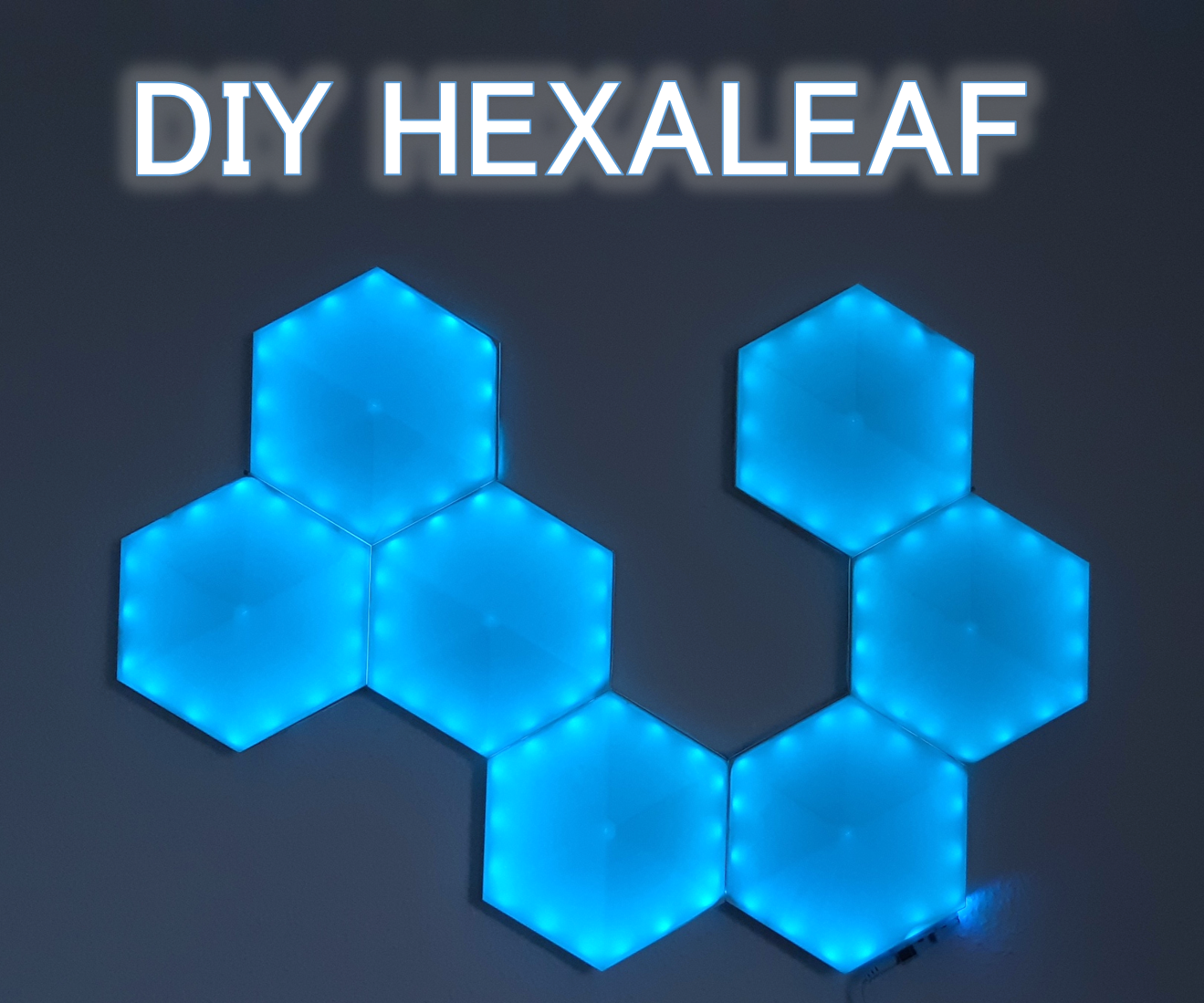 Easy DIY Hexaleaf/Nanoleaf LED-Panel