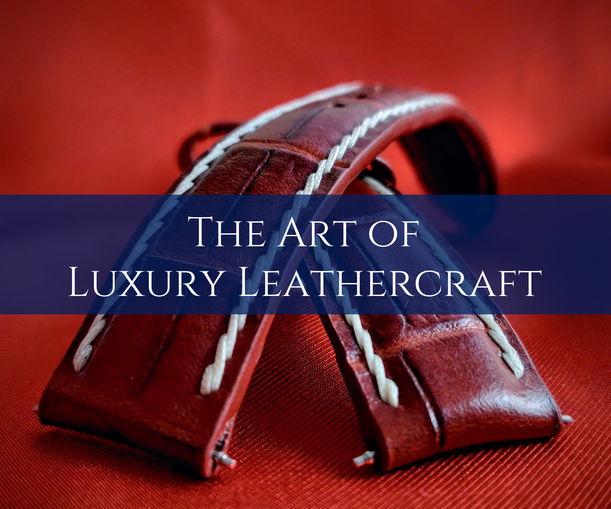 The Art of Luxury Leathercraft: Handcrafting a Leather Watch Strap