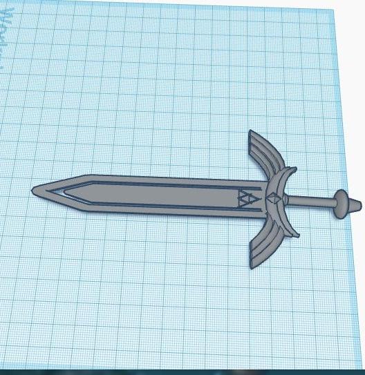 Master Sword Bookmark From the Legend of Zelda