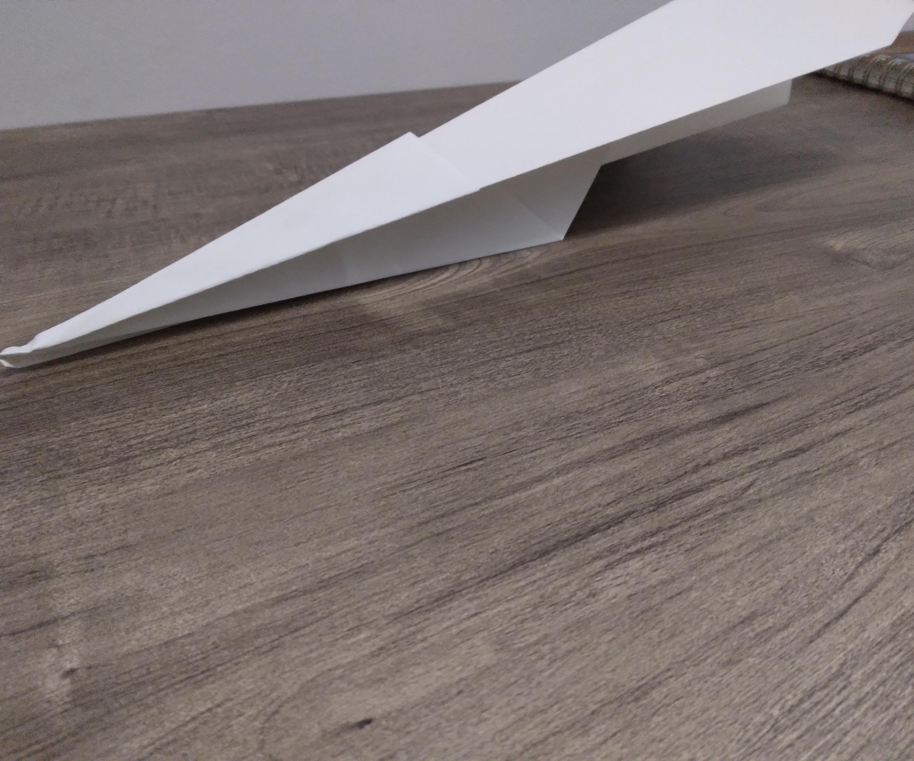 The mega paper airplane