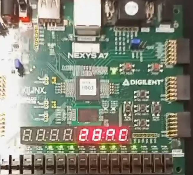 Display Temperature Sensor Data in 7 Segment Using VHDL