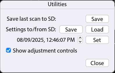 Utilities Dialog
