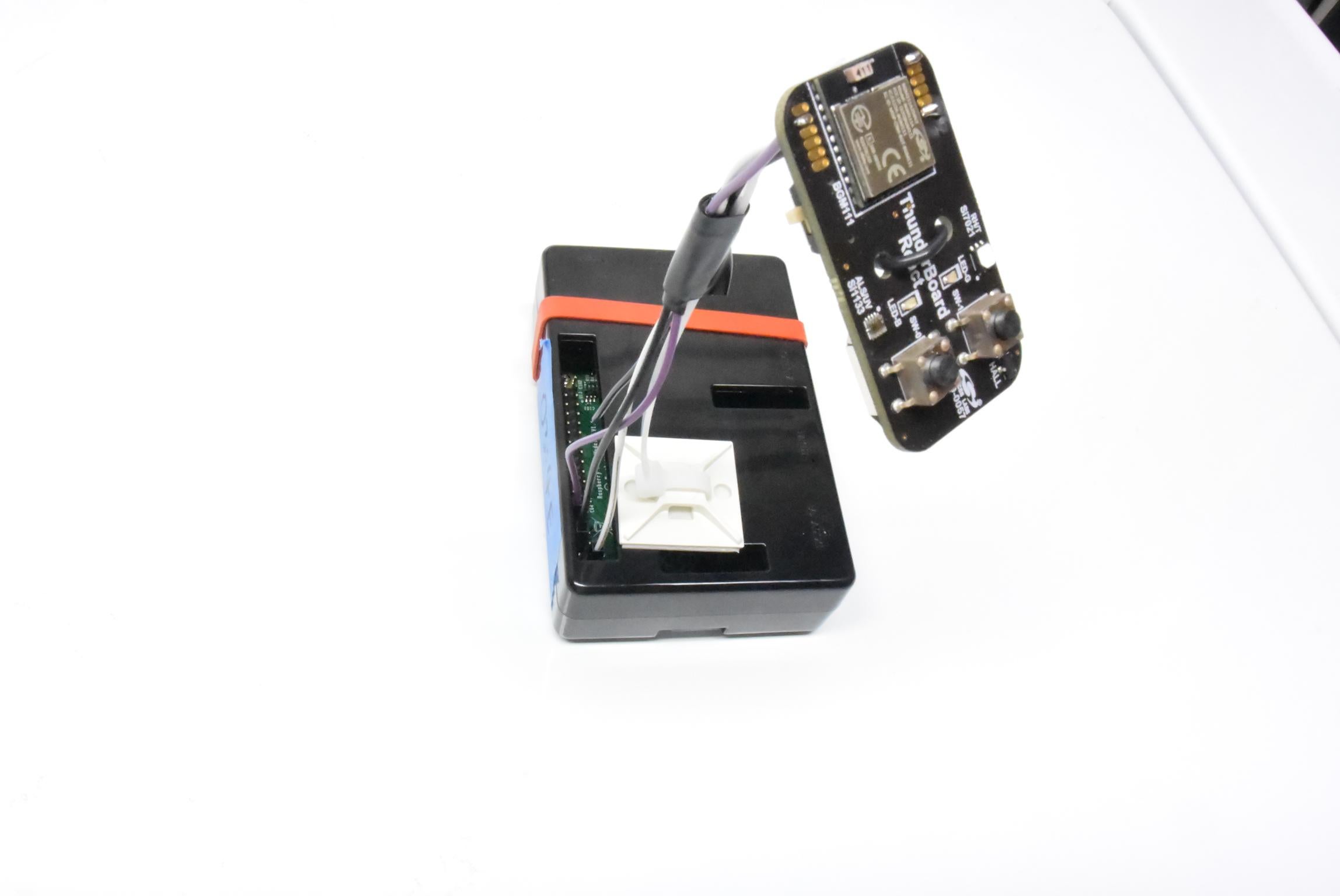 BLE Module Mounted on Pi