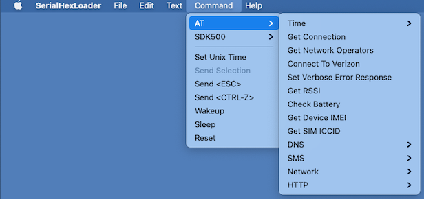 Serial Hex Loader AT